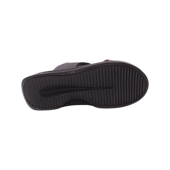 Шльопанці чоловічі Maxus shoes коричневі натуральна шкіра 129-23LSHC