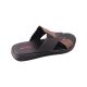Шльопанці чоловічі Maxus shoes коричневі натуральна шкіра 129-23LSHC