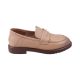 Туфлі жіночі Berisstini на низькому ходу бежеві натуральна шкіра 323-24DTC