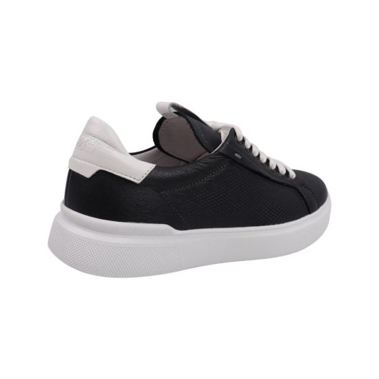 Кеди чоловічі Maxus shoes сині натуральна шкіра 81-21DTC