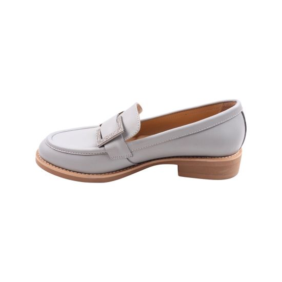 Туфлі жіночі Aquamarin сірі натуральна шкіра 2272-23DTC