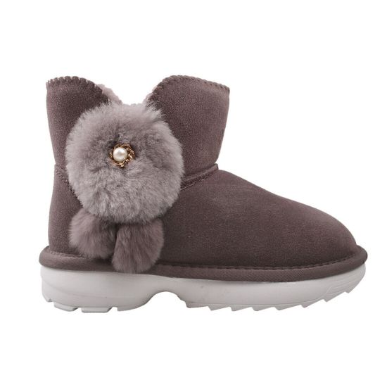 Уггі жіночі UGG капучино натуральна замша 244-9ZU