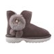 Уггі жіночі UGG капучино натуральна замша 244-9ZU