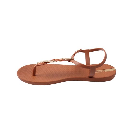 Ветнамки женские Ipanema коричневые резиновые 181-23LV