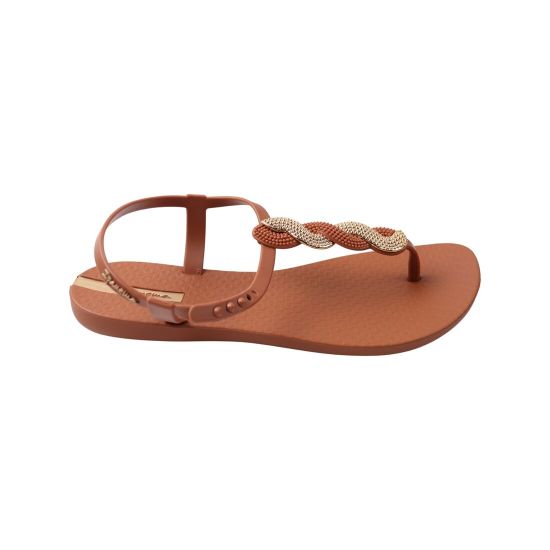 Ветнамки женские Ipanema коричневые резиновые 181-23LV