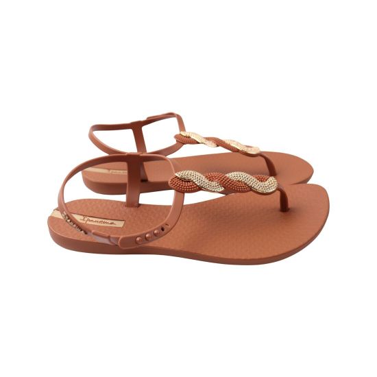 Ветнамки женские Ipanema коричневые резиновые 181-23LV