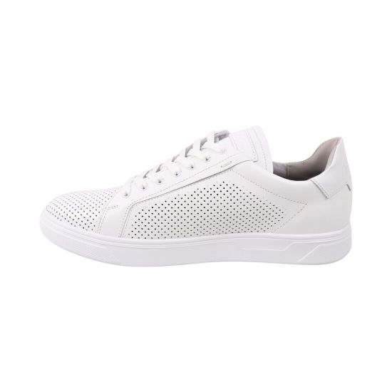 Кеды мужские Maxus shoes белые натуральная кожа 155-25LTSP