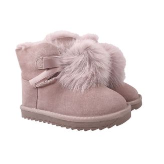 Уги жіночі UGG Натуральна замша, колір пудра