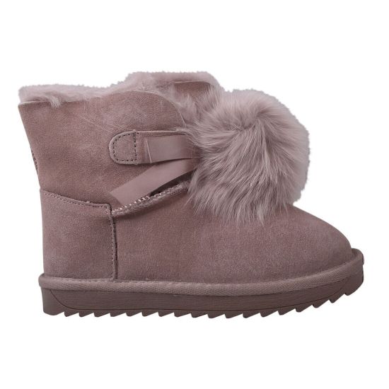 Уги жіночі UGG Натуральна замша, колір пудра 237-9ZU