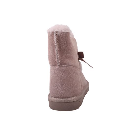 Уги жіночі UGG Натуральна замша, колір пудра 237-9ZU