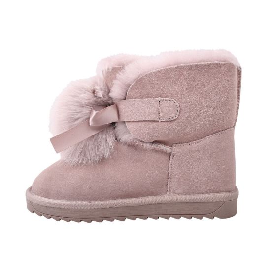 Уги жіночі UGG Натуральна замша, колір пудра 237-9ZU