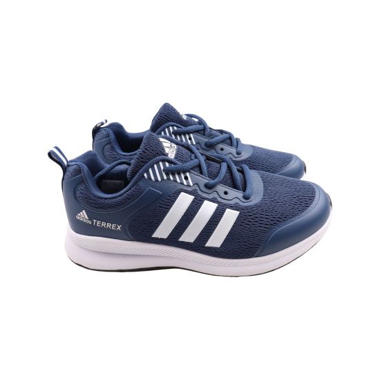 Кросівки чоловічі Adidas сині текстиль 79-23LK