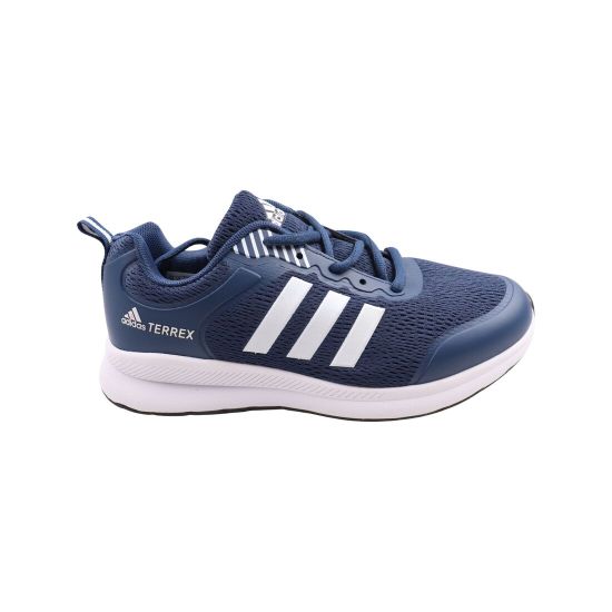 Кросівки чоловічі Adidas сині текстиль 79-23LK