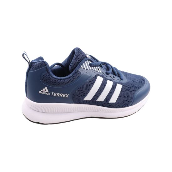 Кросівки чоловічі Adidas сині текстиль 79-23LK