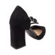 Туфли женские Aiformaria черные на каблуке 146-25/26LT