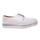 Кеди жіночі Aquamarin натуральна шкіра, колір білий 1812-20LTCP