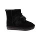 Уги жіночі UGG чорні натуральна замша 280-22ZU