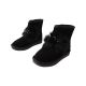 Уги жіночі UGG чорні натуральна замша 280-22ZU