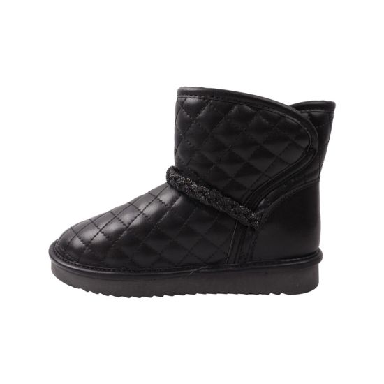 Уги жіночі UGG чорні натуральна шкіра 266-22ZU