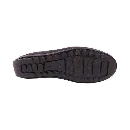 Мокасины мужские Max Step черные натуральный нубук 32-25LTMP