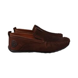 Мокасины мужские Max Step коричневые натуральный нубук