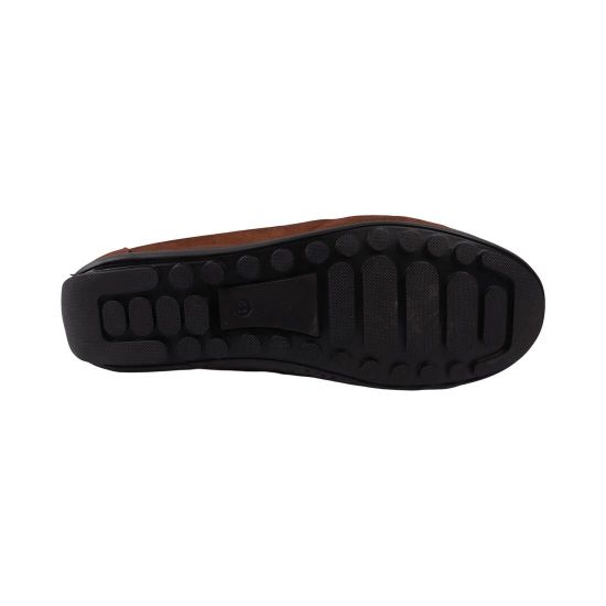 Мокасины мужские Max Step коричневые натуральный нубук 34-25LTMP
