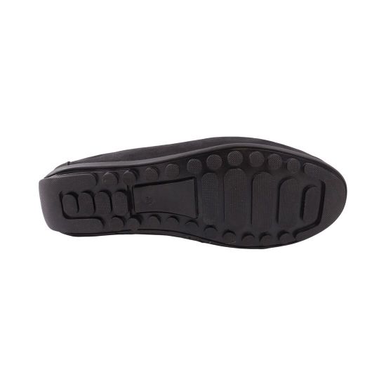 Мокасины мужские Max Step черные натуральный нубук 35-25LTMP