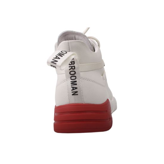 Кросівки чоловічі Brooman натуральна шкіра, колір білий 826-9DHS