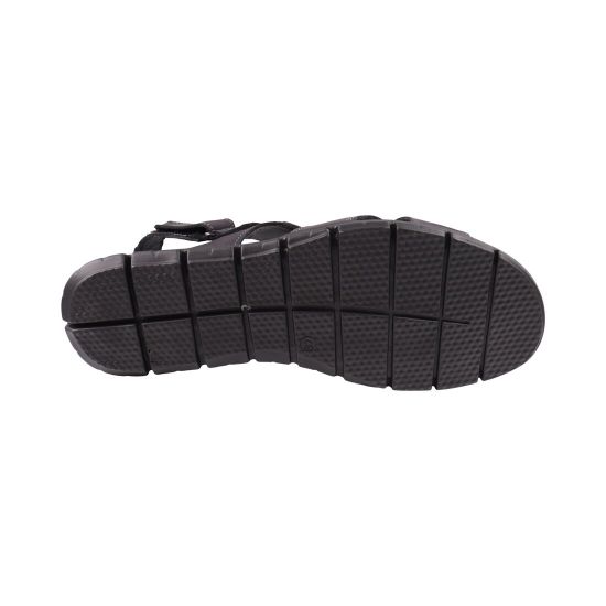 Сандалі чоловічі Maxus shoes чорні натуральна шкіра 144-24LBC
