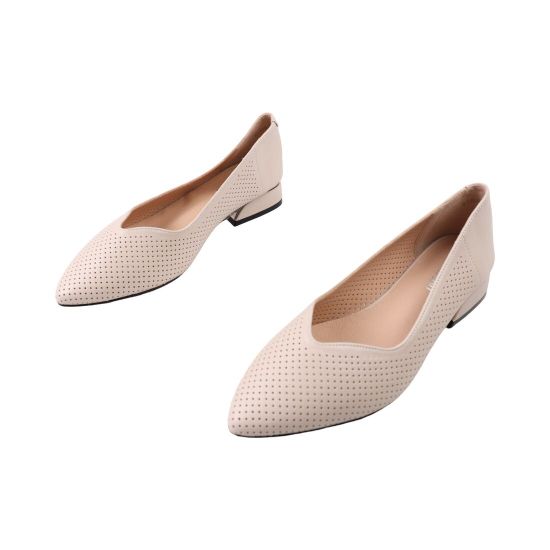 Туфлі жіночі Farinni бежеві натуральна шкіра 624-24LTCP