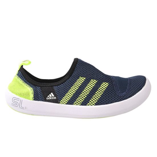Мокасини чоловічі з текстилю, на низькому ходу, колір синій, Adidas 35-21LK