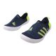 Мокасини чоловічі з текстилю, на низькому ходу, колір синій, Adidas 35-21LK