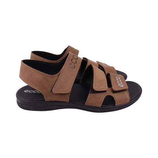 Сандалі чоловічі Maxus shoes капучино натуральна шкіра 157-25LBS