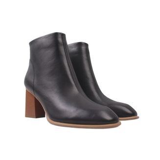 Ботильйони жіночі Berkonty Натуральна замша, колір чорний