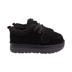 Кроссовки женские Berisstini черные натуральная замша