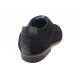Туфлі чоловічі з натуральної замші, на низькому ходу, на шнурівці, колір синій, Davis 76-8DT