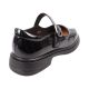 Туфлі жіночі Melanda чорні натуральна лакована шкіра 371-25DTC