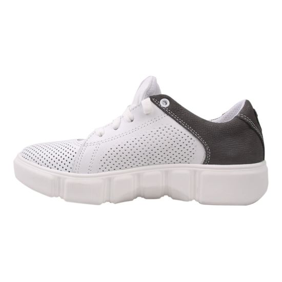 Кросівки чоловічі Maxus Shoes натуральна шкіра, колір білий 52-20LTCP