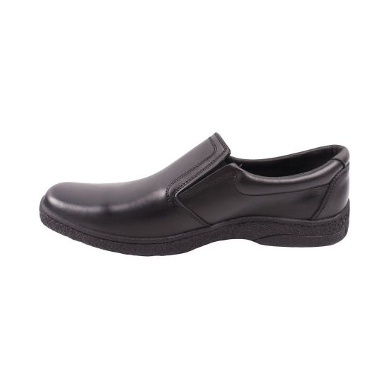 Туфли мужские Konors черные натуральная кожа 895-25DTC