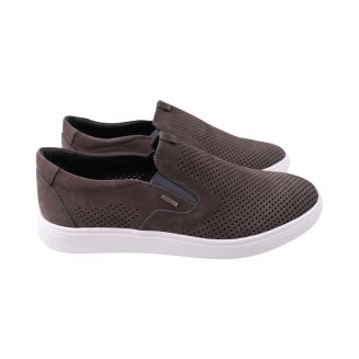 Туфли мужские Maxus shoes серые натуральный нубук