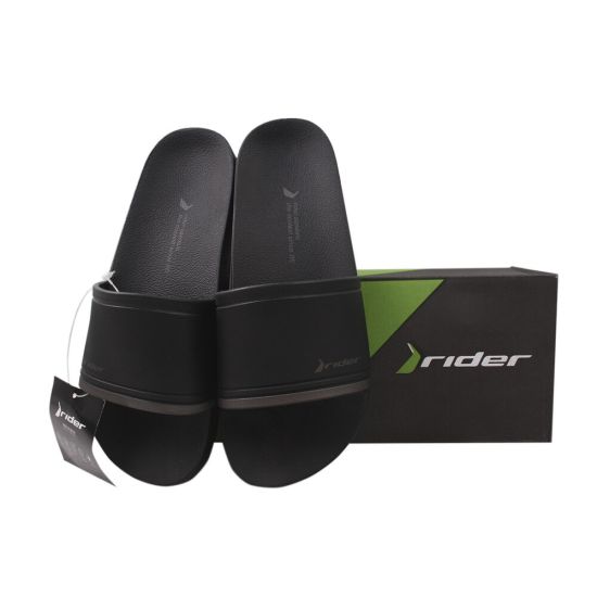 Шльопанці чоловічі Rider чорні гумові 1157-20LSHC
