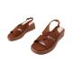 Босоніжки жіночі Mario Muzi руді натуральна замша 980-25LBC