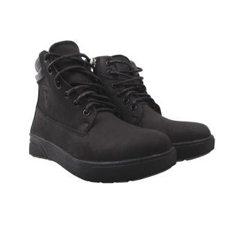 Черевики чоловічі Maxus Shoes чорні нубук
