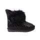 Уги жіночі UGG чорні натуральна шкіра 274-22ZU