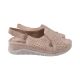 Босоніжки жіночі Meglias бежеві на платформі 67-25LBC