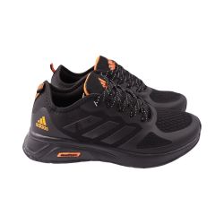 Кросівки чоловічі Adidas чорні текстиль