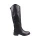 Чоботи жіночі Spagna чорні на низькому ходу 95-26DSC