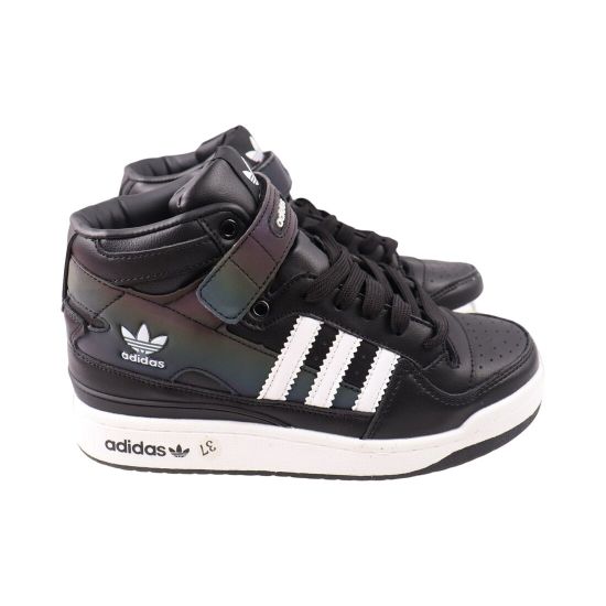 Ботинки мужские Adidas черные натуральная кожа 146-24DHS