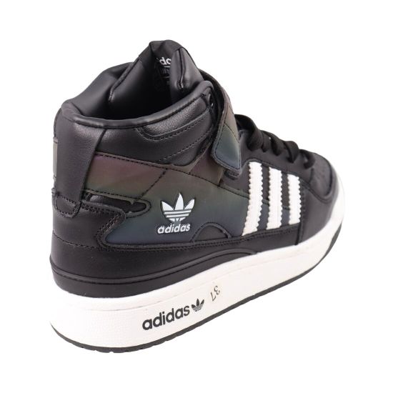 Ботинки мужские Adidas черные натуральная кожа 146-24DHS