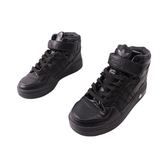 Ботинки мужские Adidas черные натуральная кожа 147-24DHS